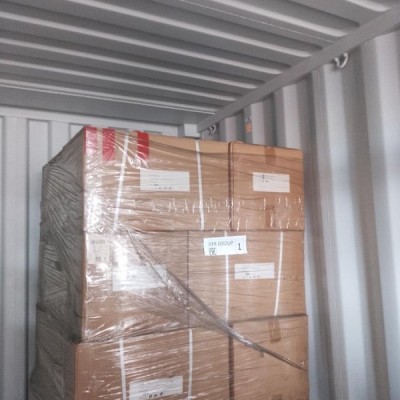 Затарка сборного контейнера на складе консолидации в Шанхае, 1х20', LCL 2304