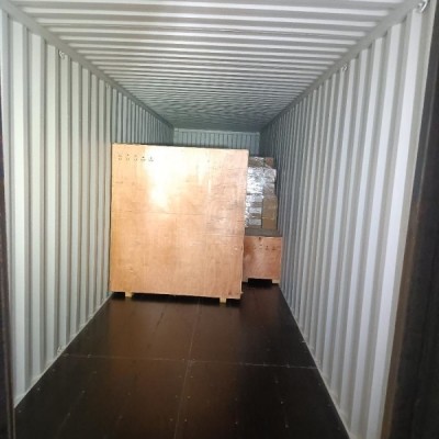 Затарка сборного контейнера на складе консолидации в Шанхае, 1х40'HQ, LCL 2308