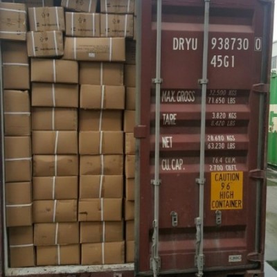 Затарка сборных контейнеров на складе консолидации в Шанхае, 1х40'HQ + 1х20', LCL 1709