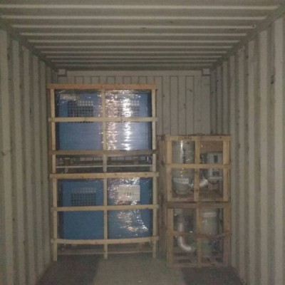 Затарка сборного контейнера на складе консолидации в Шанхае, 1х40'HQ, LCL 1717