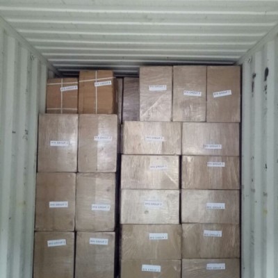 Затарка сборного контейнера на складе консолидации в Шанхае, 1х40'HQ, LCL 1726