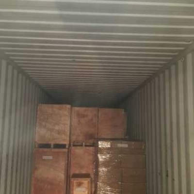 Затарка сборного контейнера на складе консолидации в Шанхае, 2х40'HQ, LCL 1802