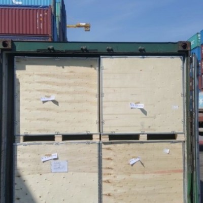 Затарка сборного контейнера на складе консолидации в Шанхае, 1х20', LCL 1803