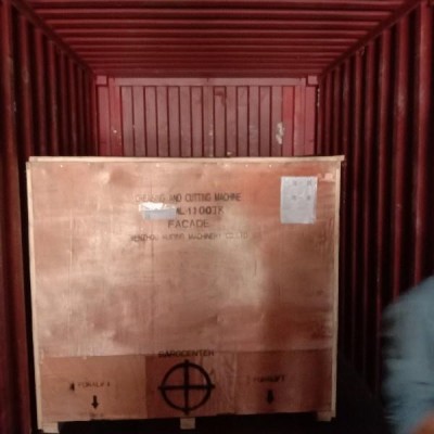 Затарка сборного контейнера на складе консолидации в Шанхае, 1х40'HQ, LCL 1912