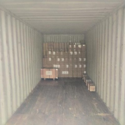 Затарка сборного контейнера на складе консолидации в Шанхае, 1х20', LCL 2012