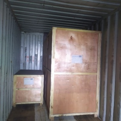 Затарка сборного контейнера на складе консолидации в Шанхае, 1х40'HQ, LCL 2013