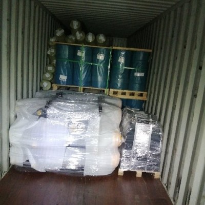 Затарка сборного контейнера на складе консолидации в Шанхае, 1х40'HQ, LCL 2014