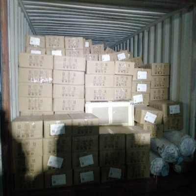 Затарка сборного контейнера на складе консолидации в Шанхае, 1х20', LCL 2101