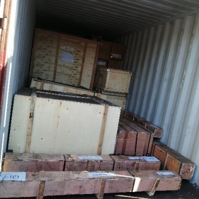 Затарка сборного контейнера на складе консолидации в Шанхае, 1х20', LCL 2103