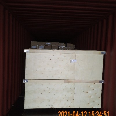 Затарка сборного контейнера на складе консолидации в Шанхае, 1х40'HQ, LCL 2104