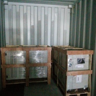Затарка сборного контейнера на складе консолидации в Шанхае, 1х40'HQ, LCL 2105