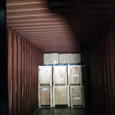 Затарка сборного контейнера на складе консолидации в Шанхае, 1х40'HQ, LCL 2106