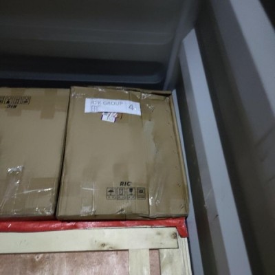 Затарка сборного контейнера на складе консолидации в Шанхае, 1х40'HQ, LCL 2207