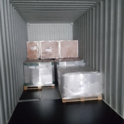 Затарка сборного контейнера на складе консолидации в Шанхае, 1х40'HQ, LCL 2208