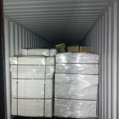 Затарка сборного контейнера на складе консолидации в Шанхае, 1х40'HQ, LCL 2301-B