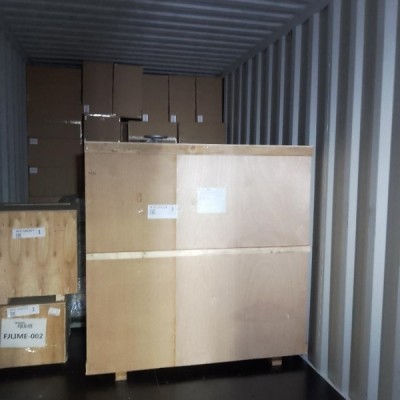 Затарка сборного контейнера на складе консолидации в Шанхае, 1х40'HQ, LCL 2302