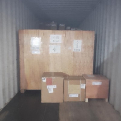 Затарка сборного контейнера на складе консолидации в Шанхае, 1х40'HQ, LCL 2401