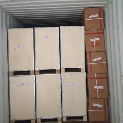 Затарка сборного контейнера на складе консолидации в Шанхае, 1х40'HQ, LCL 1804
