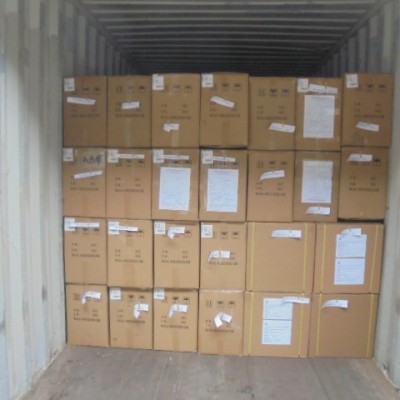 Затарка сборного контейнера на складе консолидации в Шанхае, 1х40'HQ, LCL 1820