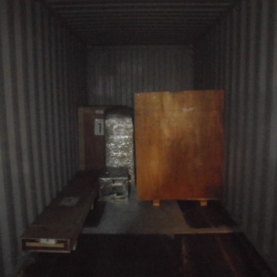 Затарка сборного контейнера на складе консолидации в Шанхае, 1х40'HQ, LCL 1905