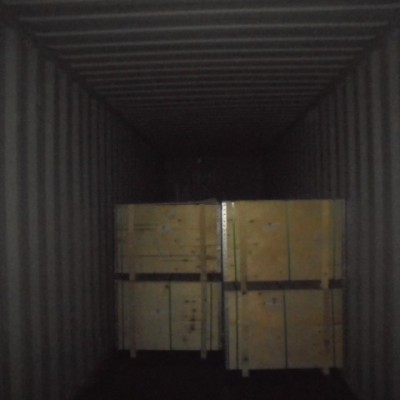 Затарка сборного контейнера на складе консолидации в Шанхае, 1х40'HQ, LCL 1905