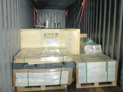 Затарка сборного контейнера Шанхай-Москва, LCL 2506