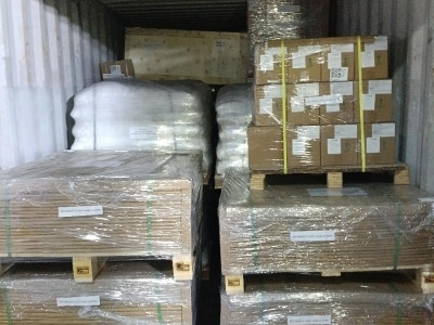 Затарка сборного контейнера Шанхай-Москва, LCL 2601