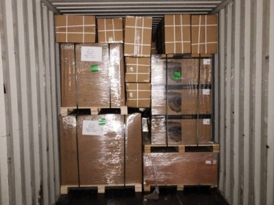 Затарка сборного контейнера Шанхай-Москва, LCL 2507