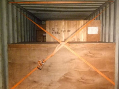 Затарка сборного контейнера на складе консолидации в Шанхае, 1х20', LCL 1707
