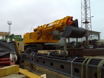 Перевозка Экскаватора UNIDACHS-370L Monheim, Германия - порт Mukran, Германия - Волжский