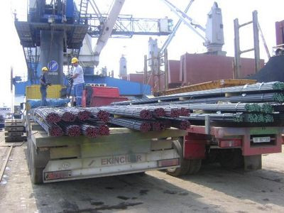 Перевозка стальной арматуры по маршруту Iskenderun, Турция - Туркменбаши, Туркменистан