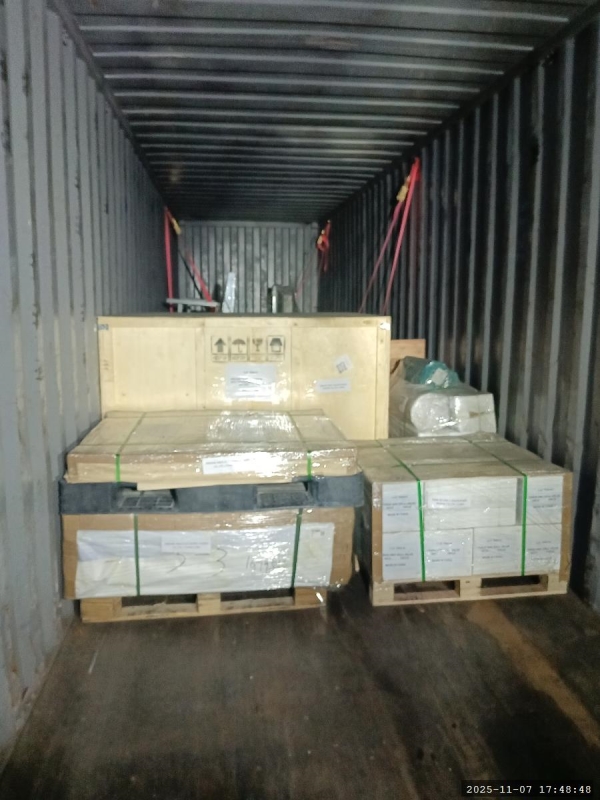 Затарка сборного контейнера Шанхай-Москва, LCL 2506