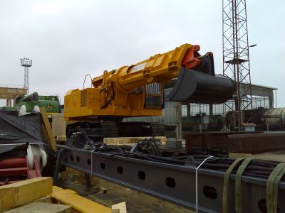 Перевозка Экскаватора UNIDACHS-370L Monheim, Германия - порт Mukran, Германия - Волжский
