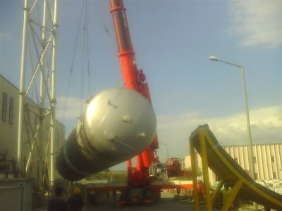 Перевозка негабаритного реактора Краман, Турция - Благовещенск