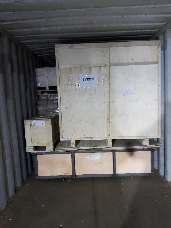 Затарка сборного контейнера на складе консолидации в Шанхае, 1х20', LCL 2111