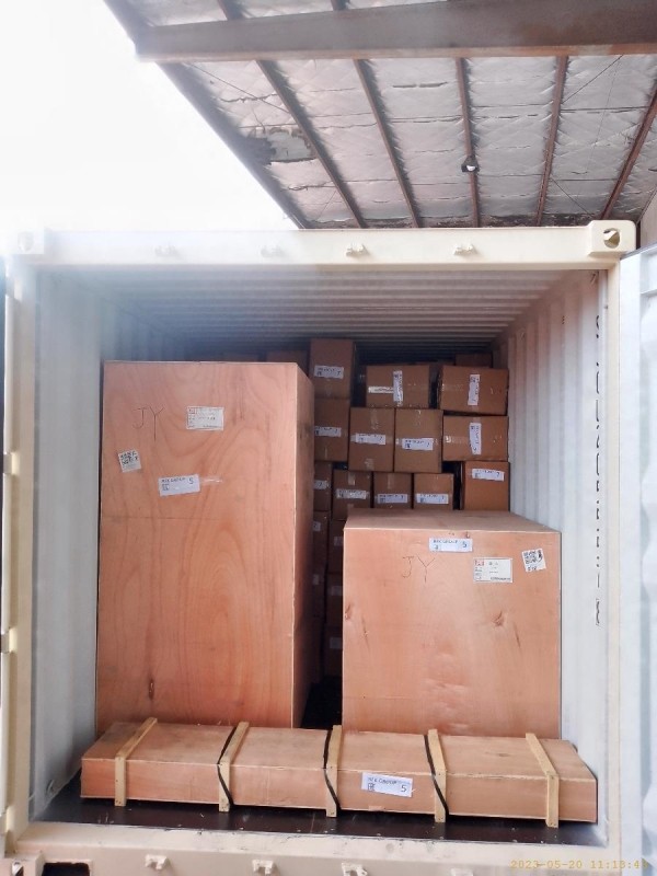 Затарка сборного контейнера на складе консолидации в Шанхае, 1х20', LCL 2304