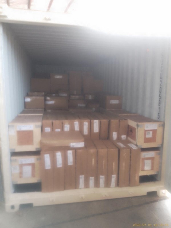 Затарка сборного контейнера на складе консолидации в Шанхае, 1х20', LCL 2307