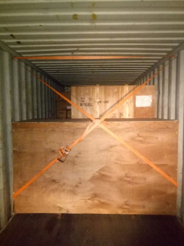 Затарка сборного контейнера на складе консолидации в Шанхае, 1х20', LCL 1707